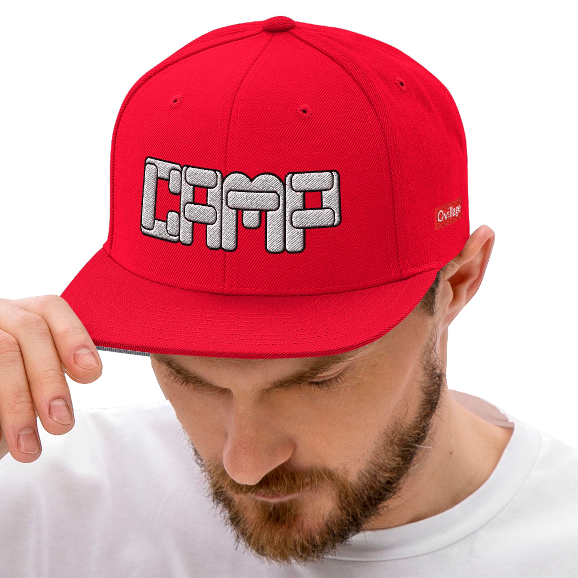 Snapback Cap [CAMP] Red