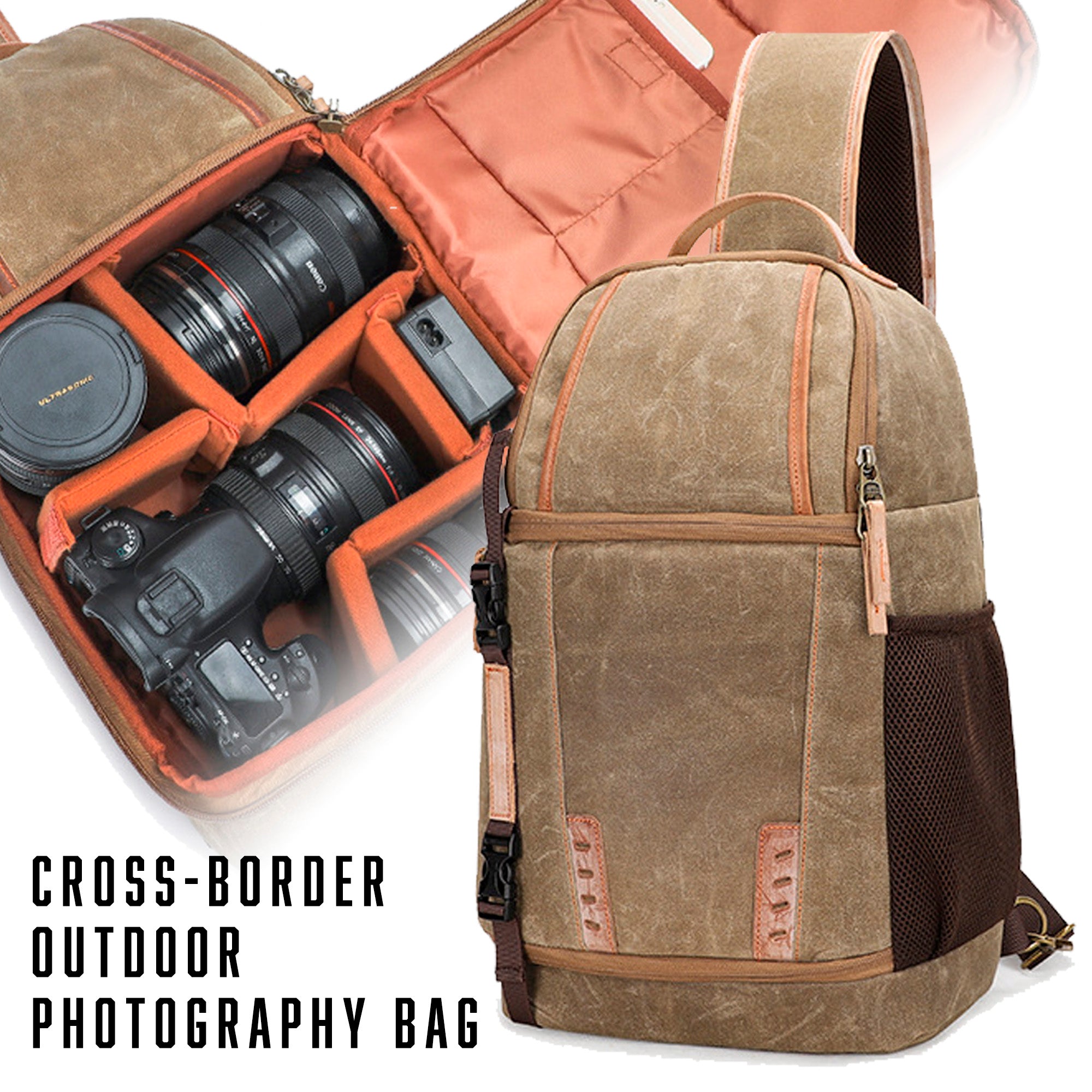 Cross-border outdoor photography bag