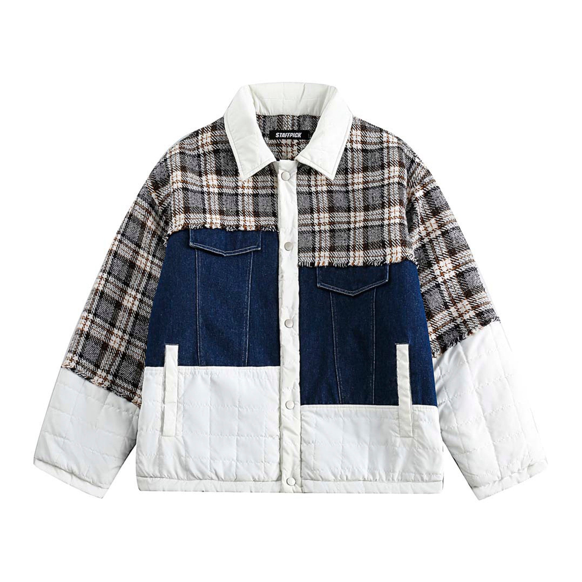Plaid cotton jacket