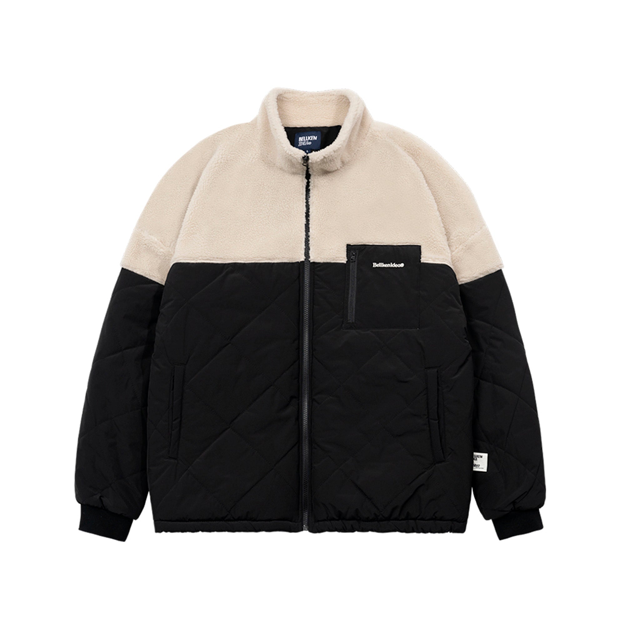 Urban fleece switching jacket