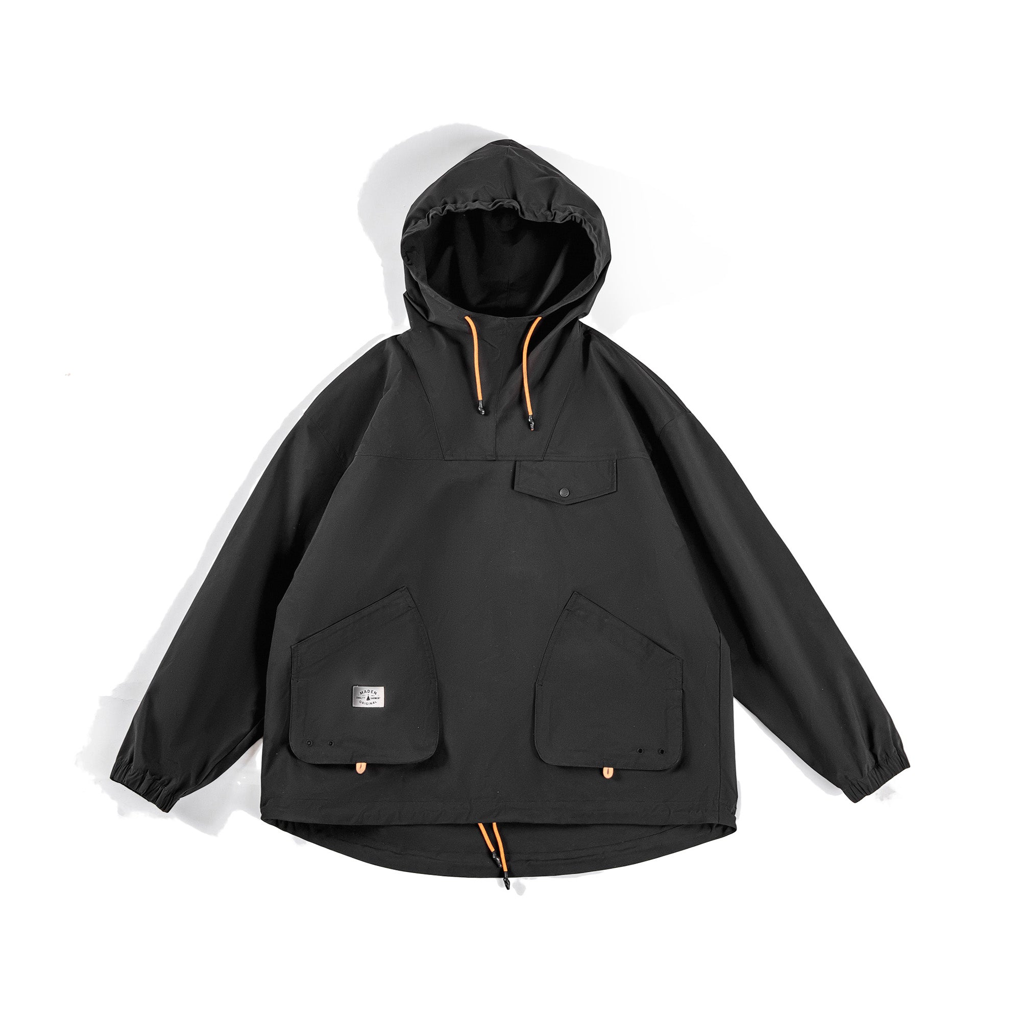 mountain system outdoor multi-pocket hooded