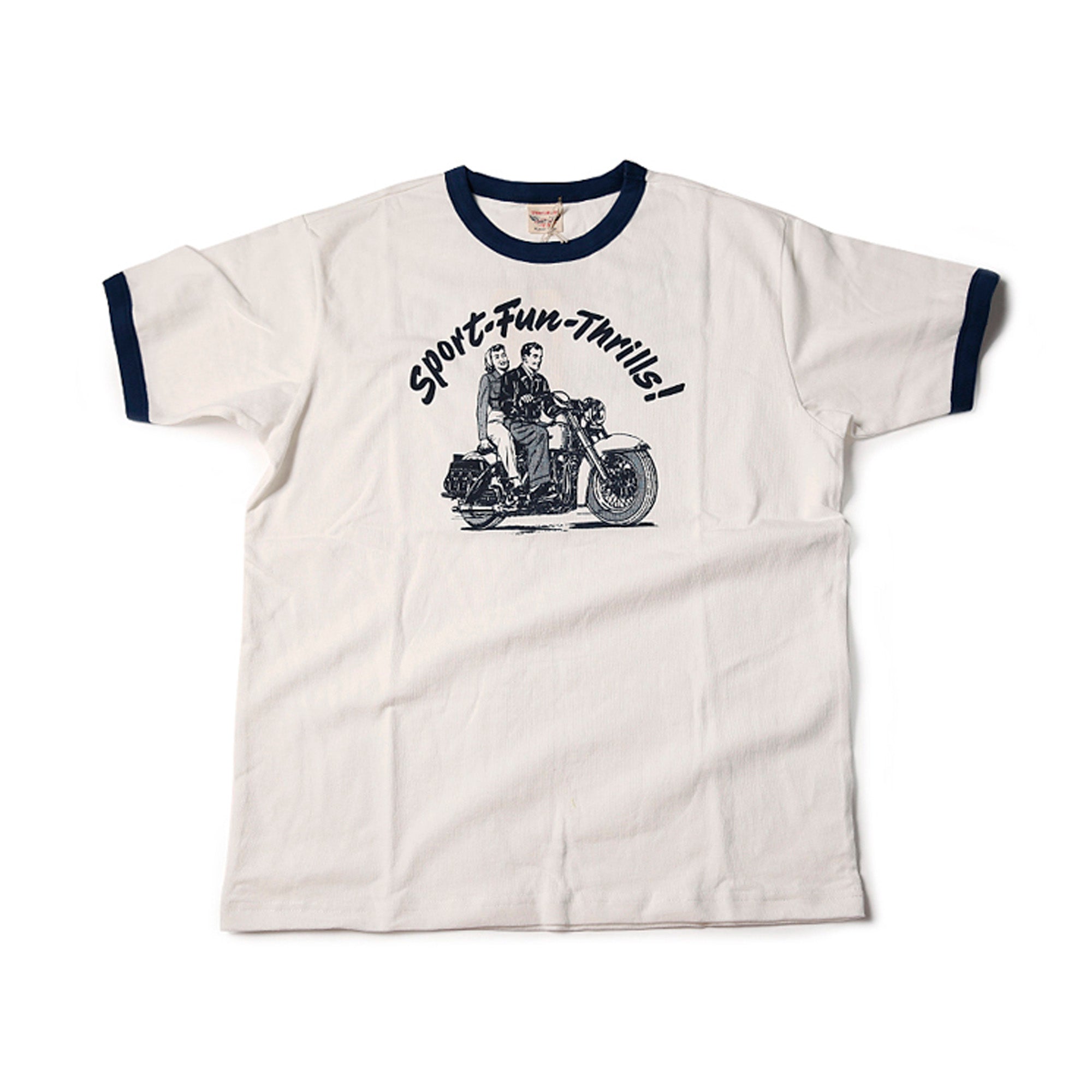 retro rider heavy cotton T-shirt