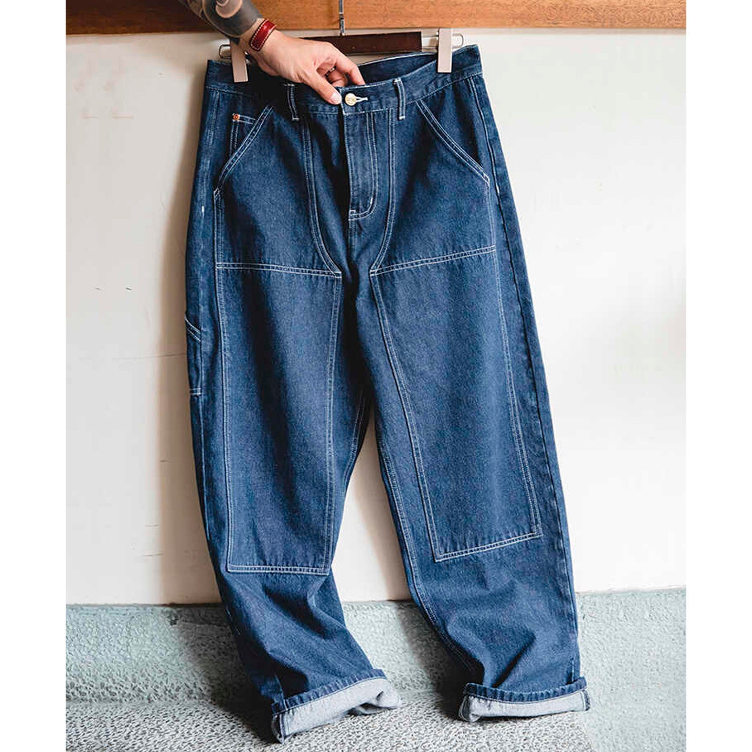 American vintage washed denim