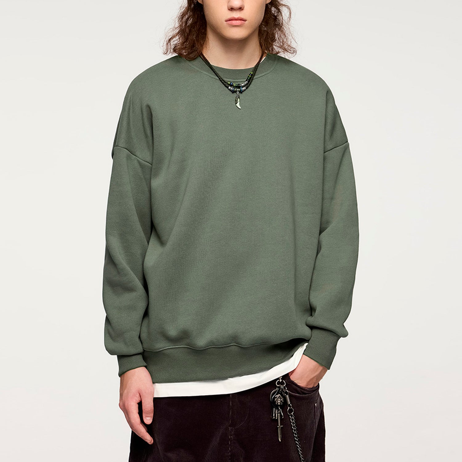 Round Neck Soft Sweatshirt