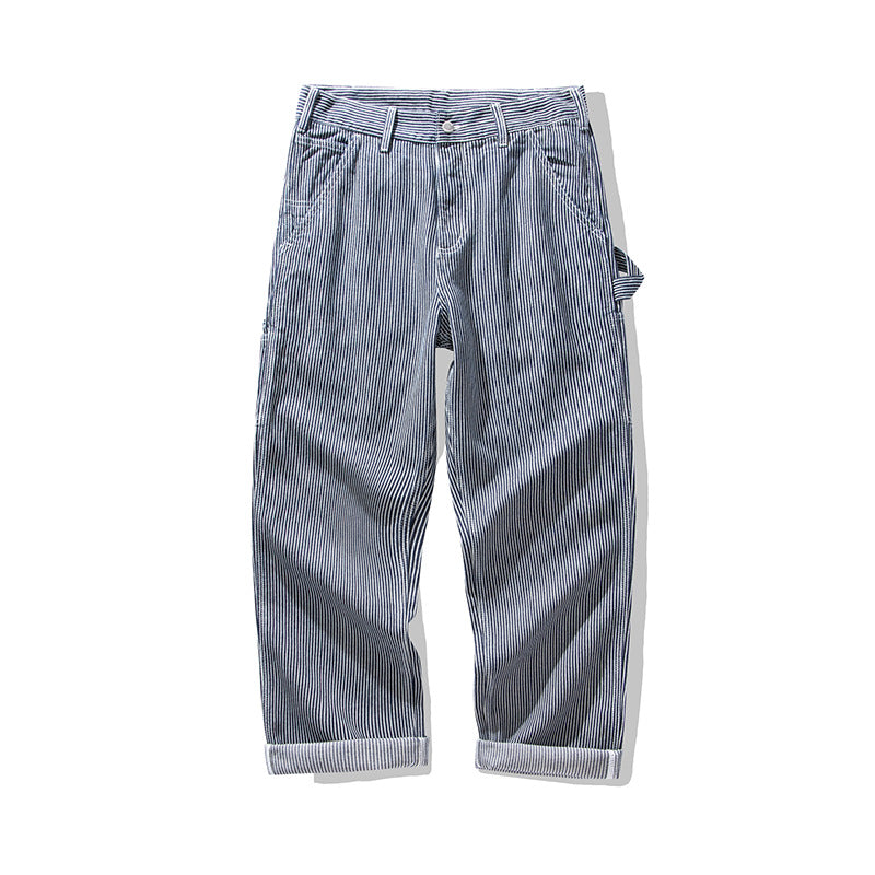 Primary Color Denim Railroader Pants