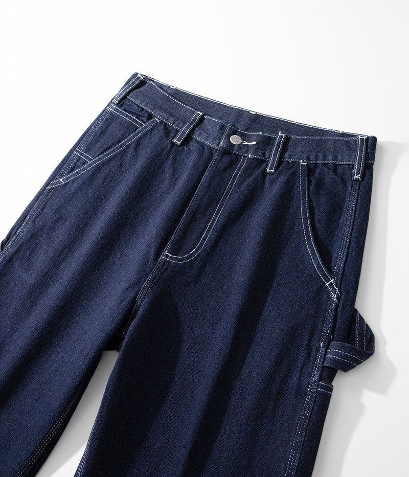 Primary Color Denim Railroader Pants