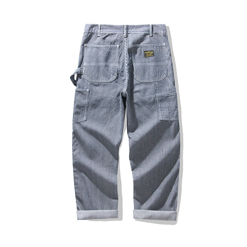 Primary Color Denim Railroader Pants