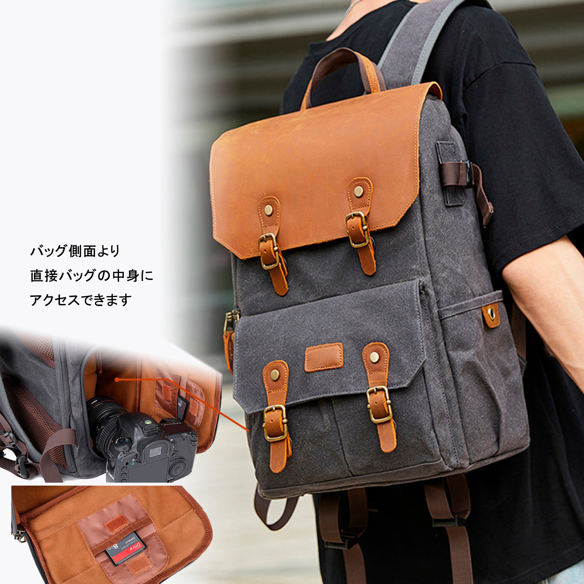 Oiled Leather × Classical BACKPACK