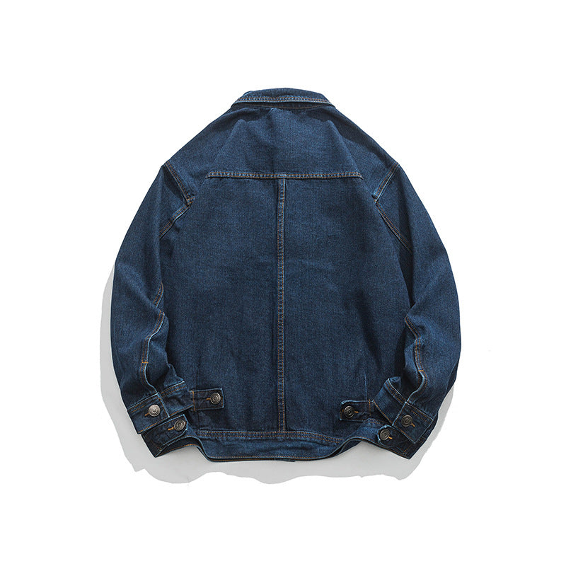 Vintage indigo denim jacket