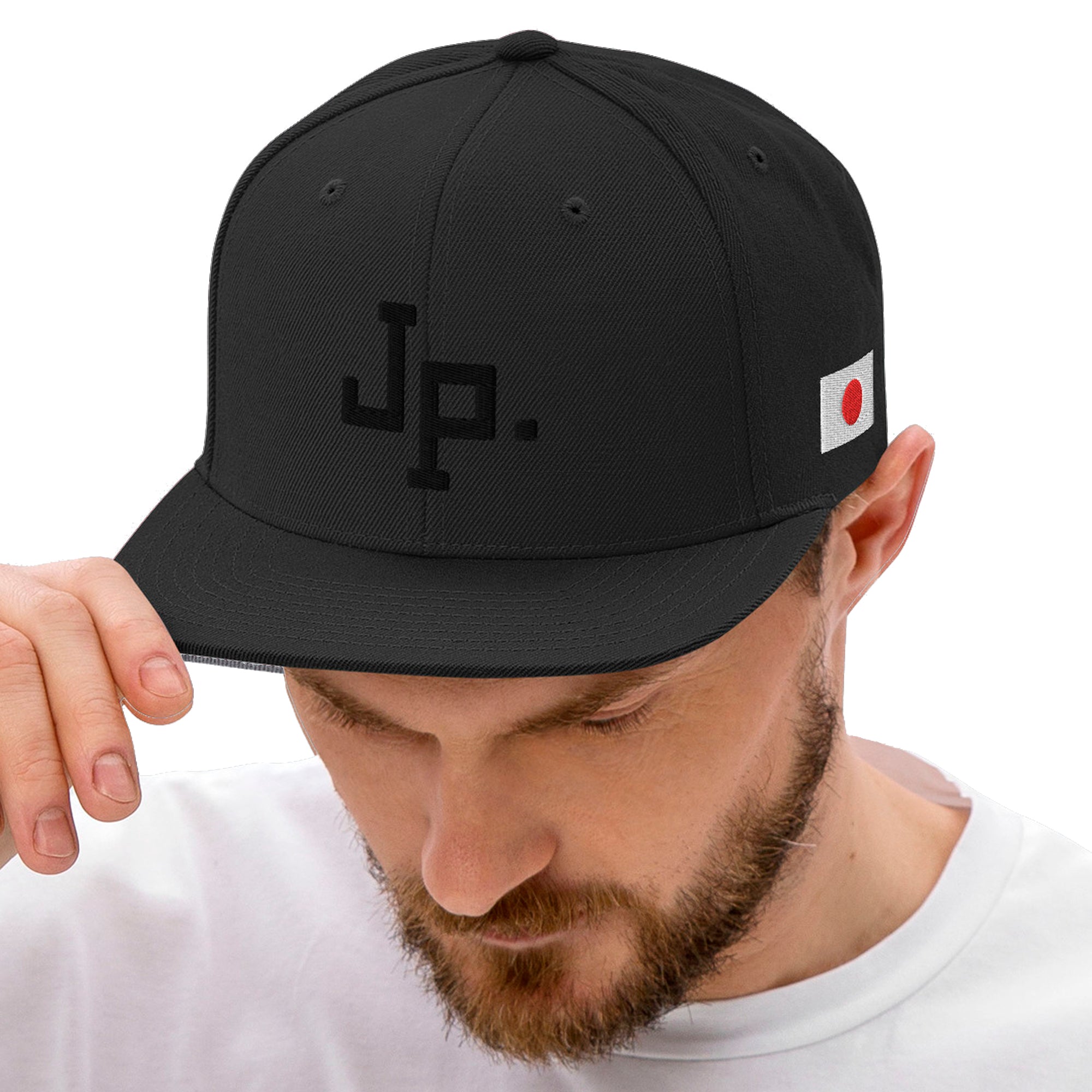 Snapback Cap [JPblack] Black