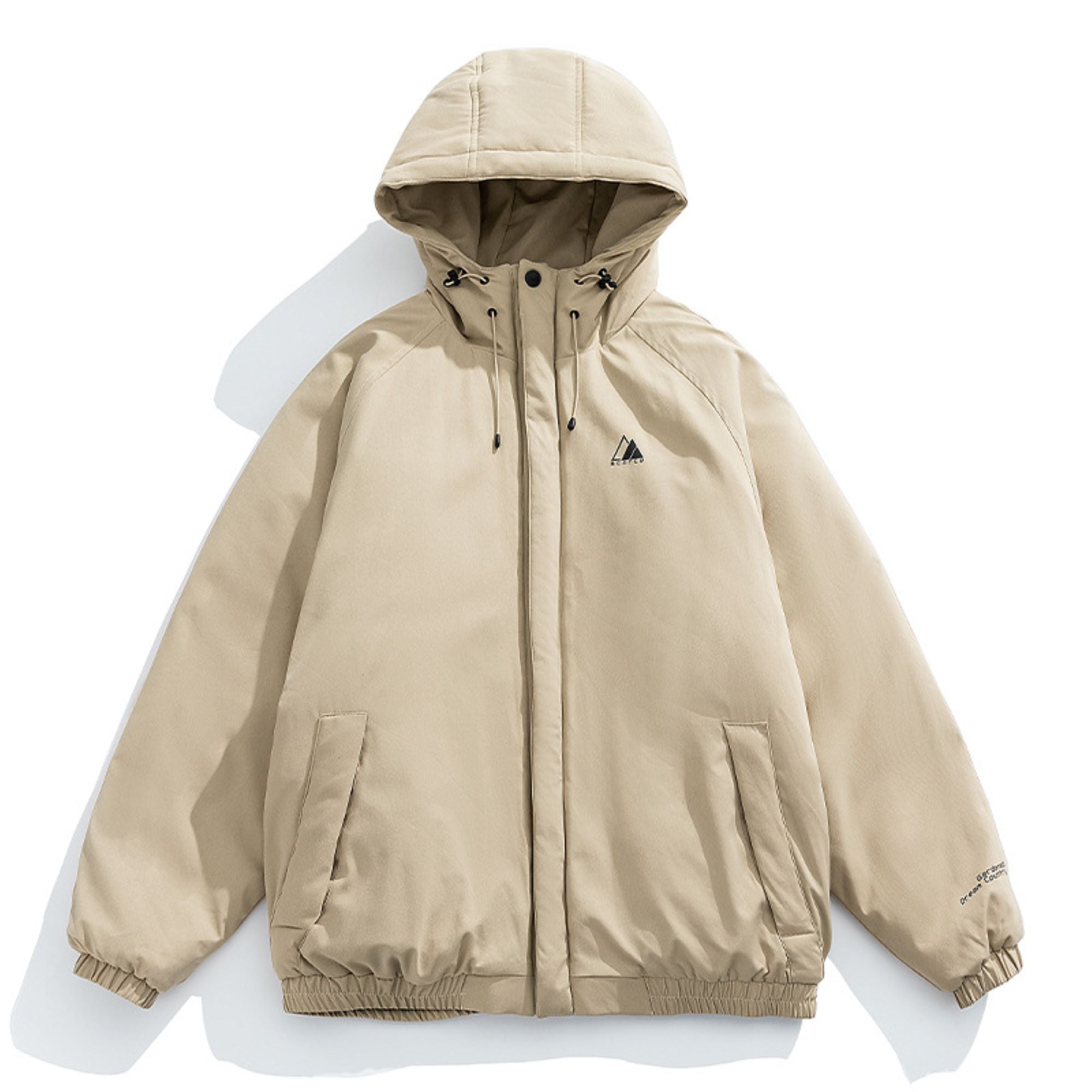 paragraph hooded cotton thickened jacket