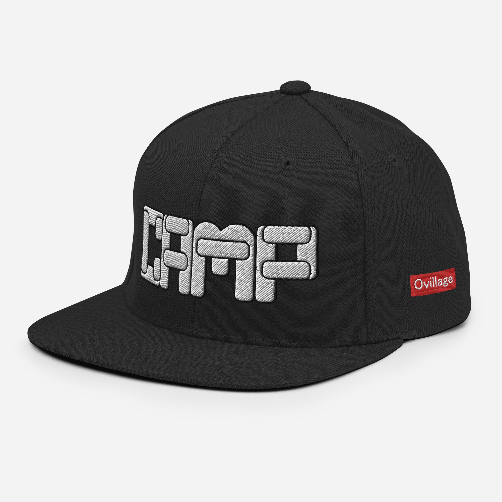 Snapback Cap [CAMP] Black