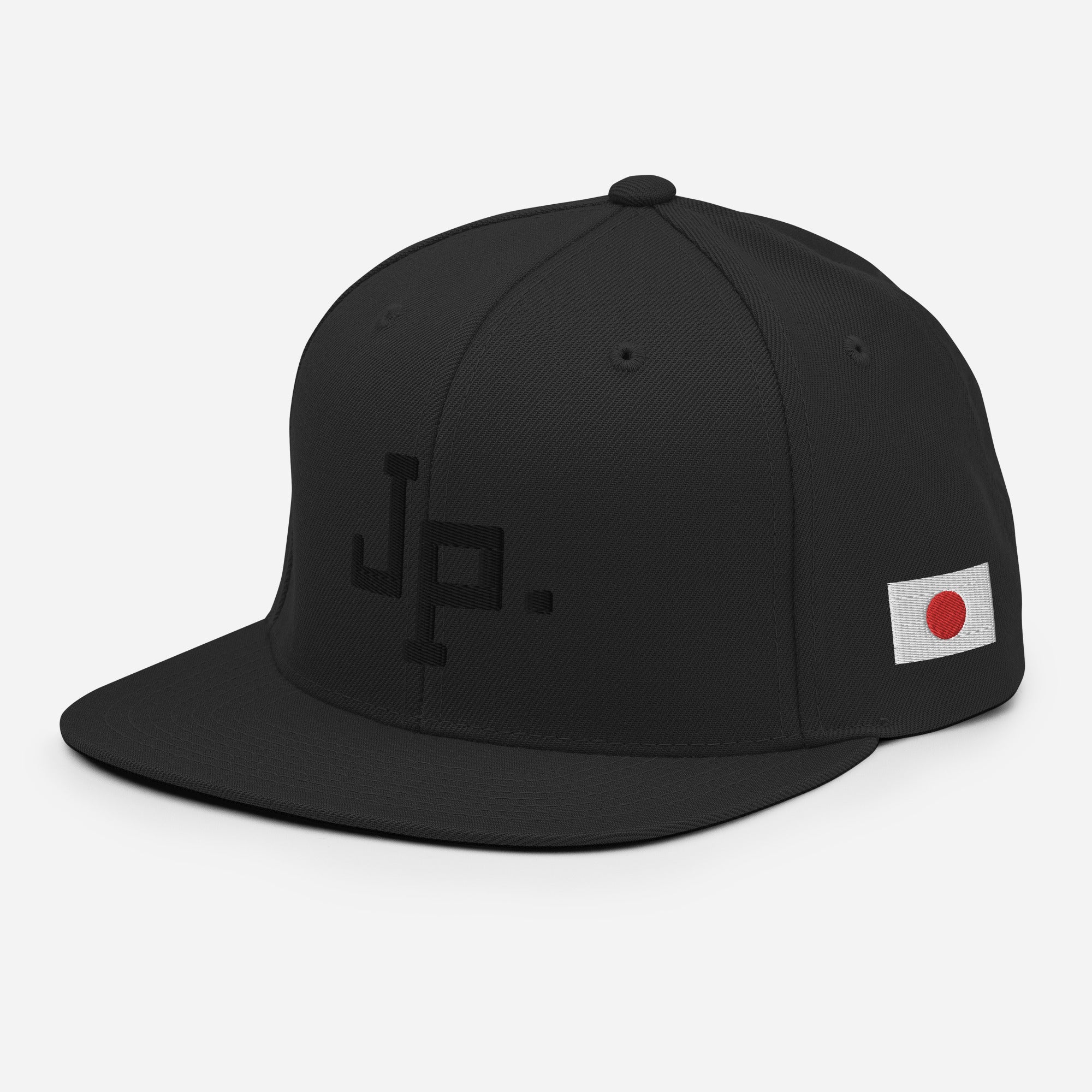 Snapback Cap [JPblack] Black