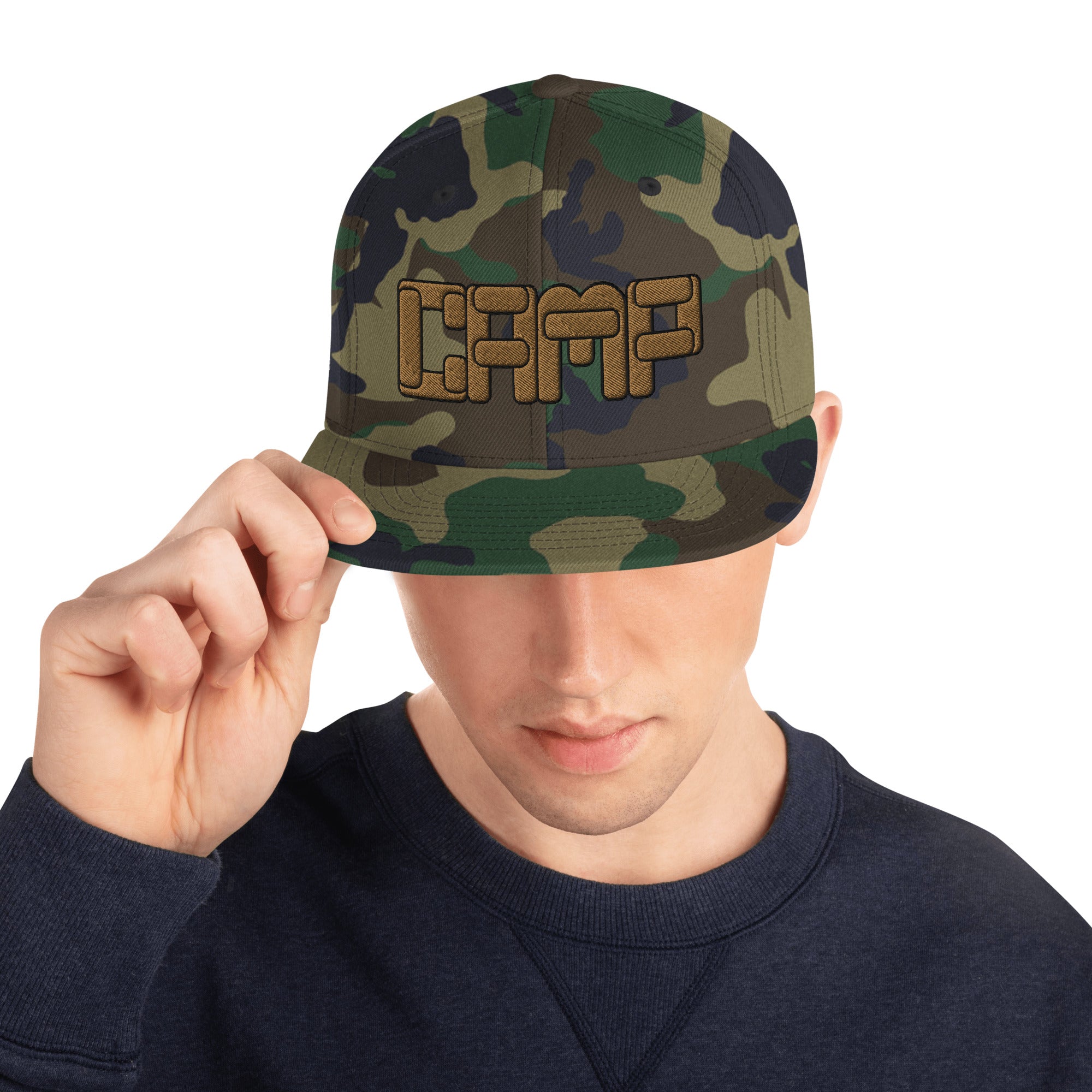Snapback Cap [CAMP] camouflage